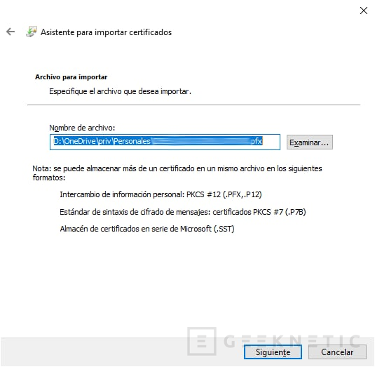 ▷ Como instalar y ver ubicación certificados digitales en Windows 10
